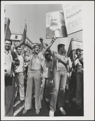 Left wing demonstration