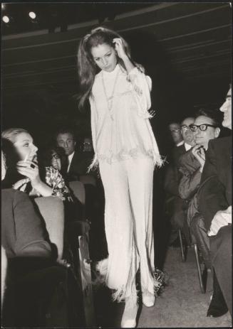 Catherine Spaak at the premier of the film 'The Madwoman of Chaillot', 1969