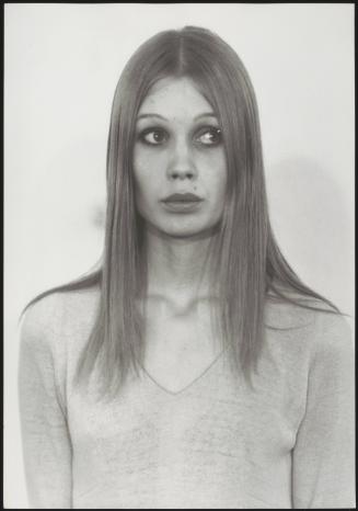 Portrait of a model during a performance art piece based on the Zodiac