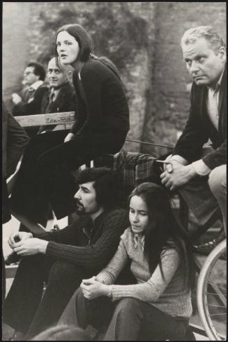 Supporters of the Communist Youth Party (Federazione Giovanile Comunista Italiana, or FGCI), at Porta San Paolo in Rome