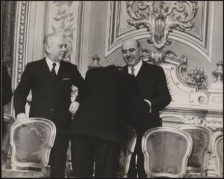 Mariano Rumor, Giacinto Bosco and Camillo Ripamonti