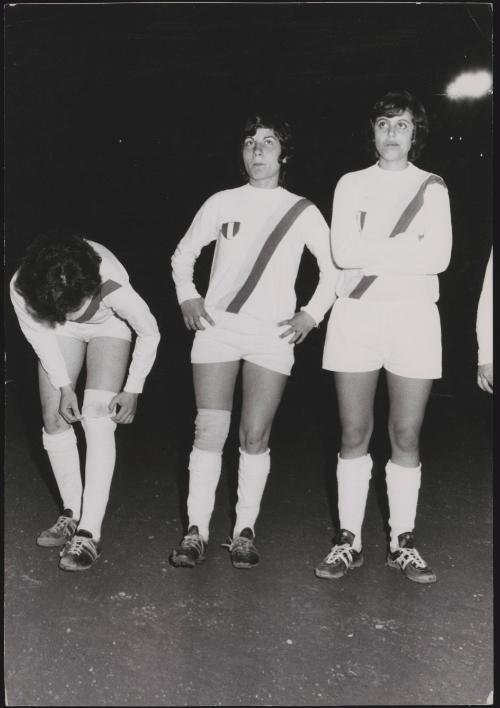 The leading trio of female footballers for AS Roma