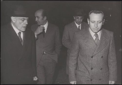 Carlo Bo, Ciriaco De Mita, Francesco Cossiga and Luigi Granelli