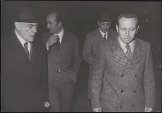 Carlo Bo, Ciriaco De Mita, Francesco Cossiga and Luigi Granelli