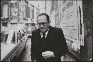 Portrait of Christian Democrat Francesco Merloni