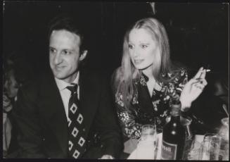 Bino Cicogna the Italian film director with actress Polly Williams