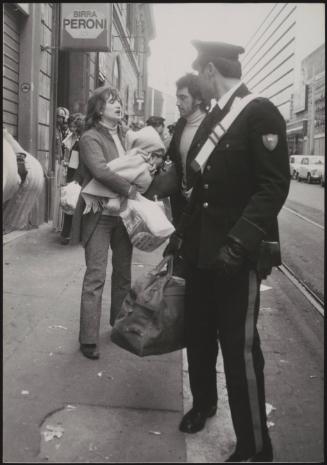 Police evicting squatters