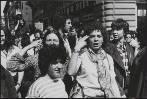 Italian far-left protesters, the Indiani Metropolitani