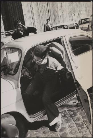 Marino Vulcano case. The former Prison vice-director who was married to Mario Vulcano arrives at court