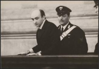 The murderer Marino Vulcano. He committed many crimes, mostly murders of former partners, including one while she was pregnant, as well as extortion, but he is famous for marrying briefly a former vice-director of the prison that housed him, Rebibbia in Rome