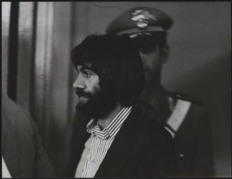 Fiorentino Conti of the left wing Armed Proletarian Nuclei (NAP) organisation in court in 1977