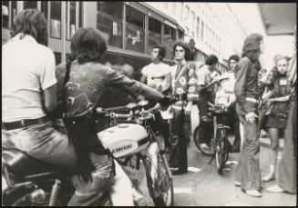 The cast of the musical 'Hair'
