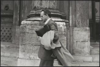 Portrait of Giovanni Berlinguer, Italian politician and professor of social medicine