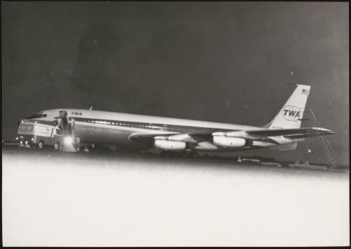 The plane hijacked by Raffaele Minichiello