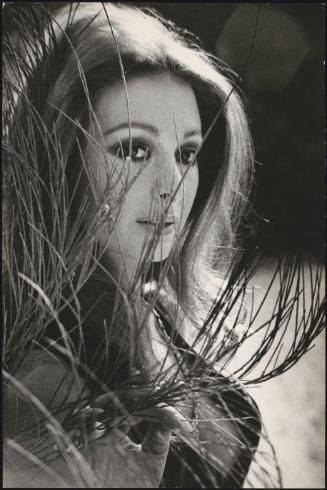 Portrait of actress Lisa Seagram 