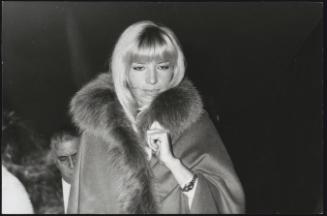 Portrait of actress Monica Vitti