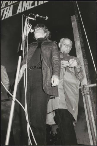 Writers Alberto Moravia and Dacia Maraini 