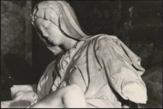 The damage caused to Michelangelo's Pietà statue by Laszlo Toth