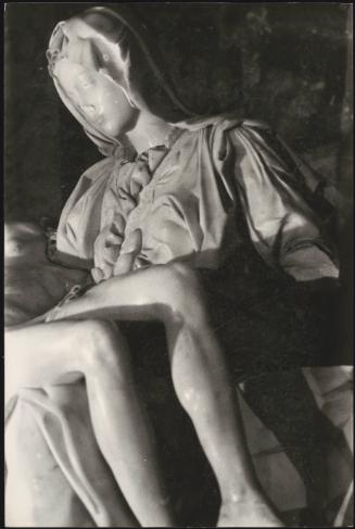 The damage caused to Michelangelo's Pietà statue by Laszlo Toth