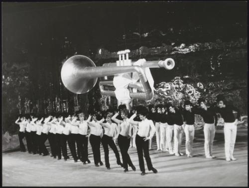 Dancers during a parade