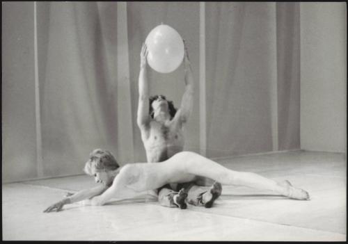 Dancers during a performance 