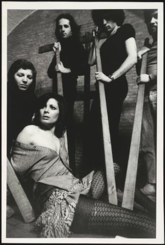 Performance of a play directed by Alessandro Fersen  