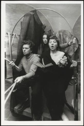 Performance of a play directed by Alessandro Fersen  