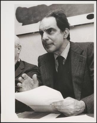 Portrait of writer Italo Calvino