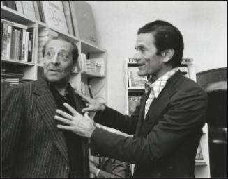 Poet Sandro Penna and filmmaker Pier Paolo Pasolini 