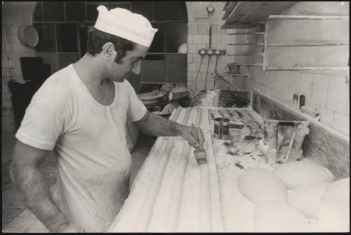 A small industrial bakery