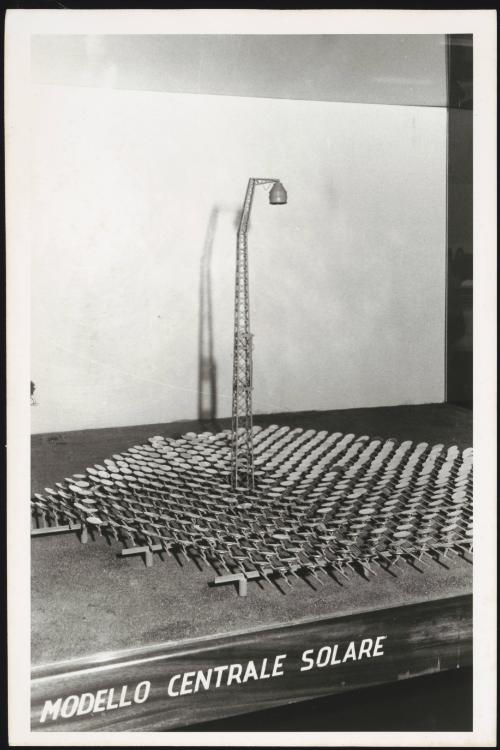 Model solar power plant