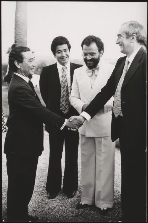 Portrait of Kiyoshi Kawashima, president of Honda