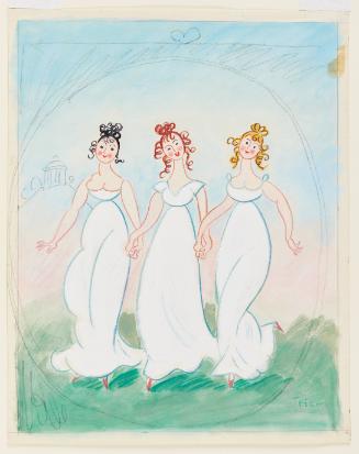 Study Related to Mode-Puppchen (Fashion Dolls)