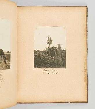 Beside the road. In St. Joachim, Que. [Page 33 of Quebec I; from collection of Canadian albums compiled by Edith S. Watson, 1890s-1930s.]