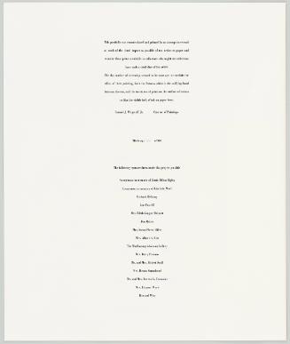 Frontispiece from X + X (Ten Works by Ten Painters)