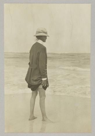 On the beach at Hog Island, Nassau