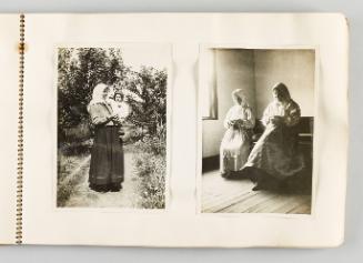 [Doukhobor women and baby] [Page 9 of The Doukhobors I album]