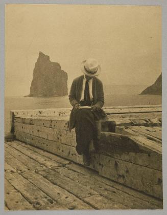 On the pier head, P.Q.