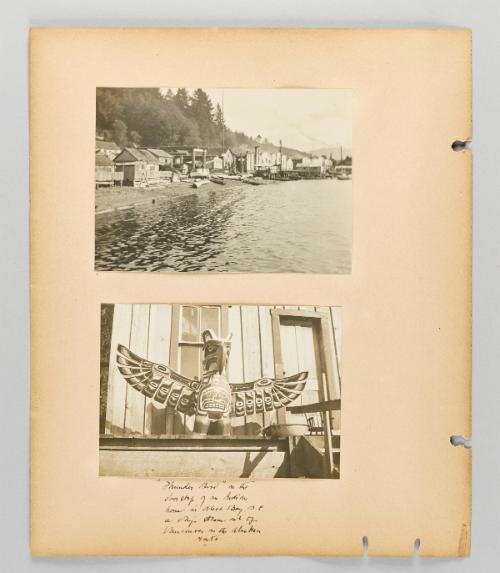 Alert Bay Thunderbird [Page 12 of Alert Bay, Queen Charlotte Islands, and Victoria, B.C. album]