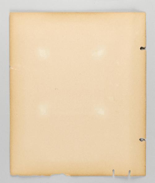 [Two women and a child in a community house decorated with colourful fabric] [Page 8 of Alert Bay, Queen Charlotte Islands, and Victoria, B.C. album]