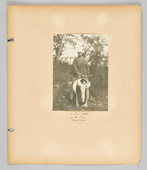 A Cree mother at the Pas, Manitoba [Page 69 of Children album]
