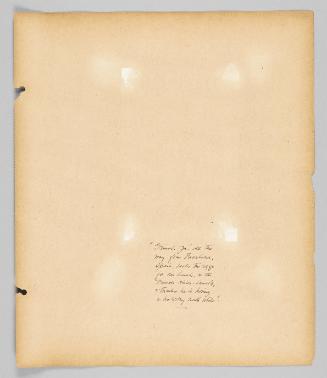 "Grimel Jr."all the way from Barcelona, Spain, cooks the eggs for our lunch in the French river, Canada + thinks he is having a holiday worth while. [Page 11 of Children album]