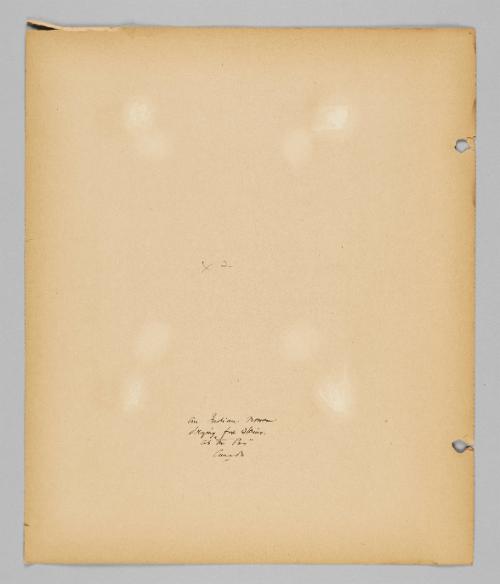 [Indigenous woman drying fox skins at The Pas, MB] [Page 46 of New Canadians album]