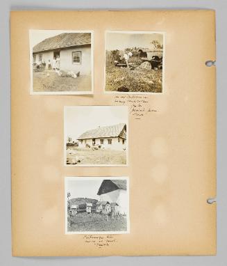 [Mushrooms and Beehives, Gonor and Narol, MB] [Page 30 of New Canadians album]