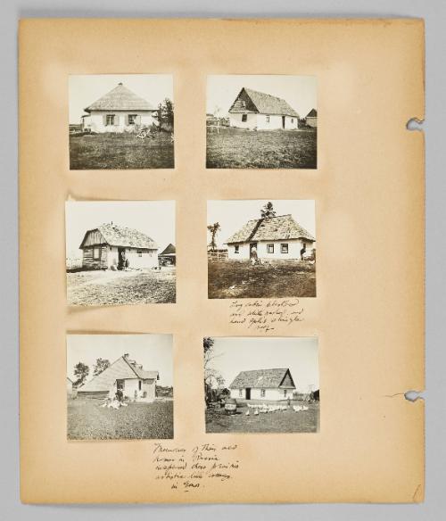[Traditional Russian homes in the Canadian Prairies] [Page 28 of New Canadians album]