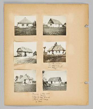 [Traditional Russian homes in the Canadian Prairies] [Page 28 of New Canadians album]