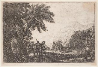 Landscape with brigands