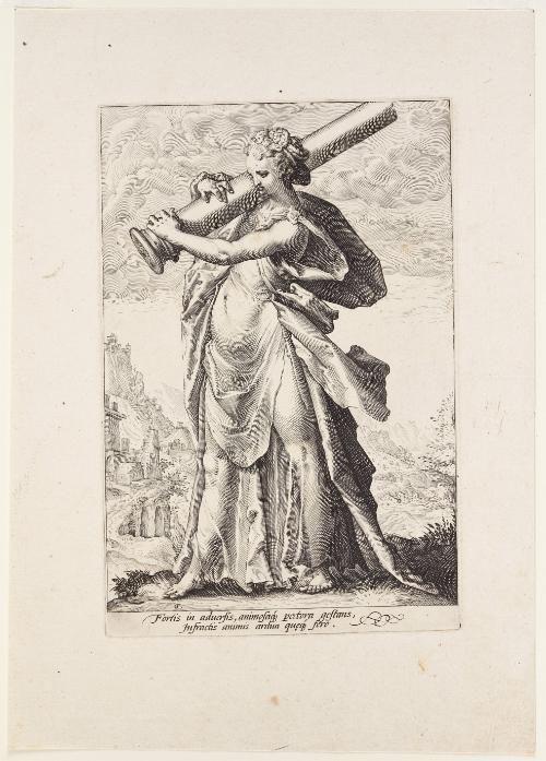 Fortitude  Plate 6 from the Seven Virtues