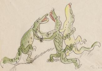"Croc-idylle", Page 12 from Kaspar in Zoo