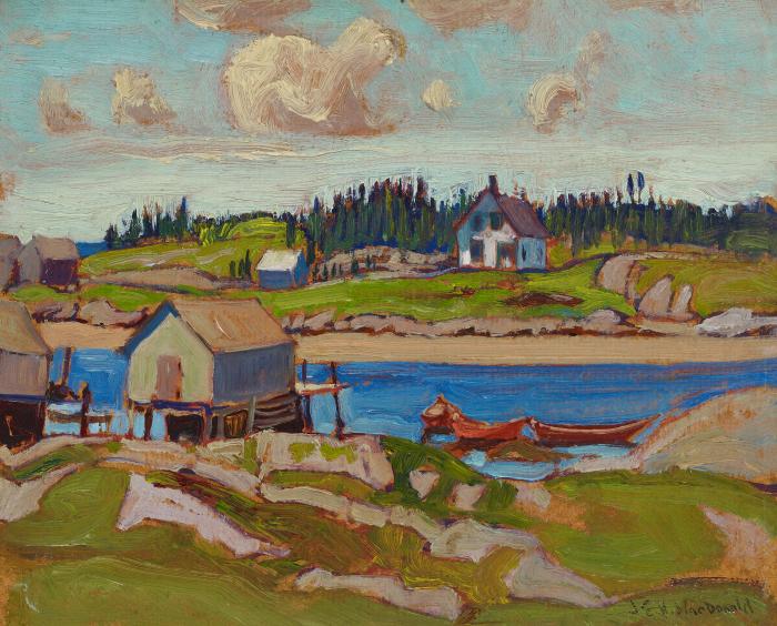 Nova Scotia Coastal Scene